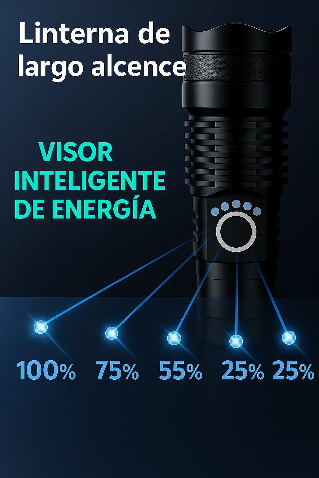"VTR-Strike P50: Luz Táctica de Elite"