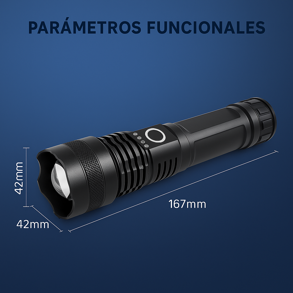 "VTR-Strike P50: Luz Táctica de Elite"